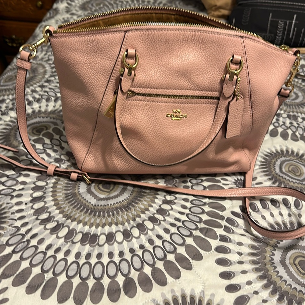 Pink Coach Purse